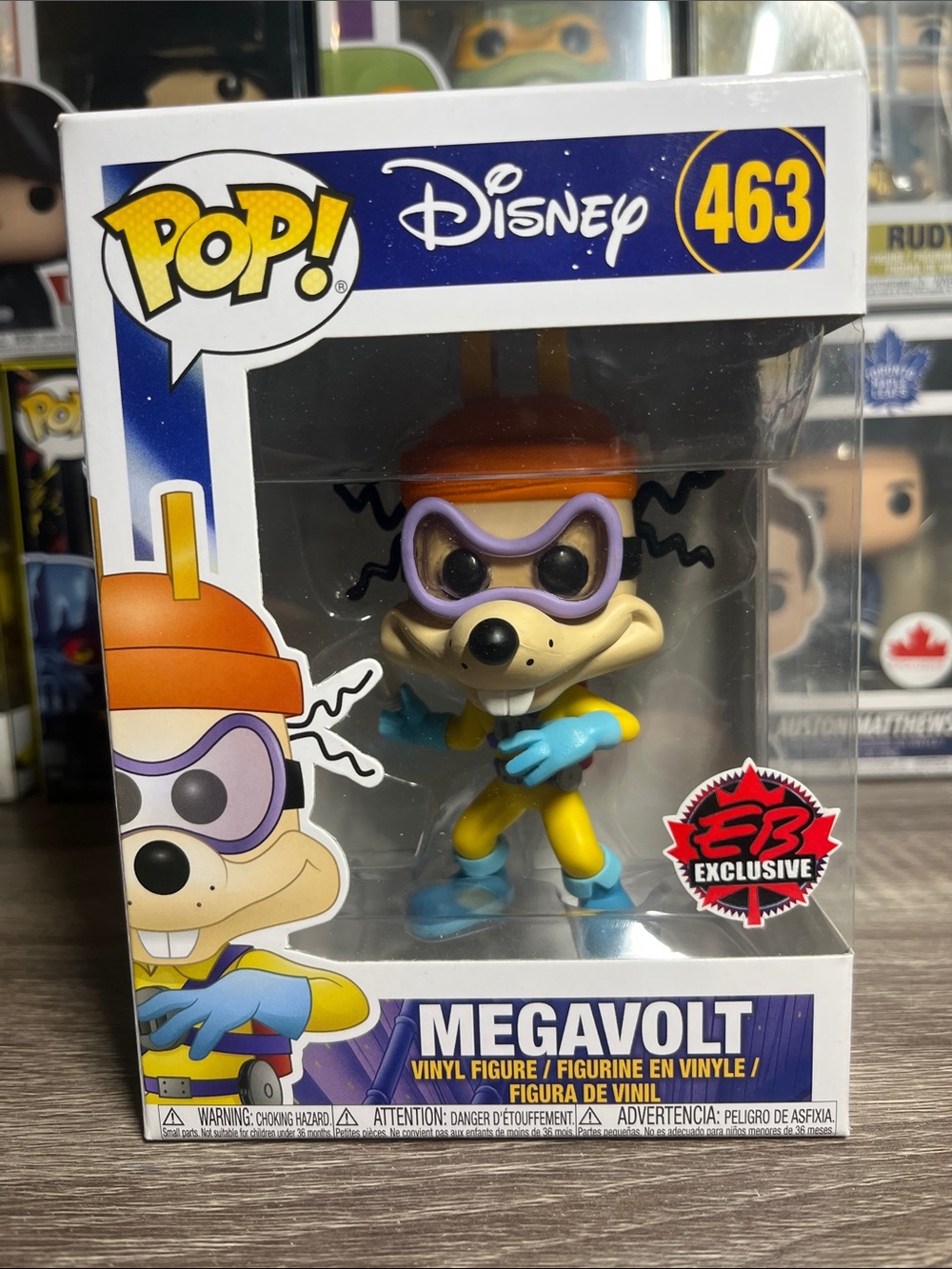 Funko Disney Megavolt Pop! #463 - Yellow, Orange & Blue Vinyl Figure
